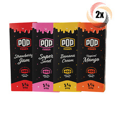 2x Boxes Pop Variety Cones | 400 Cones Each | 1 1/4 | Mix & Match Flavors picture