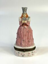 PHB Porcelain Hinged Trinket Box Wizard Of Oz Glinda The Good Witch picture