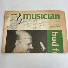 International Musician Newspaper June 1969 Bud Freeman picture