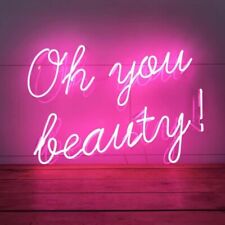 Oh You Beauty Neon Sign Lamp Light Acrylic 19