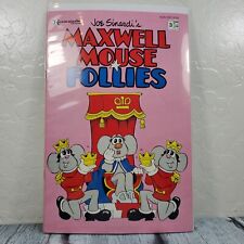 Renegade Press Maxwell Mouse Follies #3 1986 Vintage Comic Book Sleeved Boarded picture