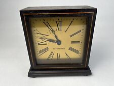 Antique Vernon SETH THOMAS 1920's 8 Day Gothic Mahogany Mantel Shelf Clock USA picture