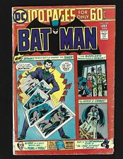 Batman #260 VG+ Giant 2nd Arkham Asylum Joker Two-Face Robin Riddler Catwoman picture