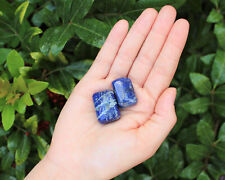 Lapis Lazuli Tumbled Stone: 2 Premium 'A' Grade Large Tumble Stones picture