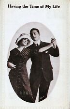 Having The Time Of My Life Romantic Posted Vintage Divided Back Post Card picture
