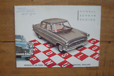 1959 Ford Consul, Zephyr and Zodiac Brochure.  picture