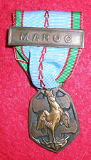 XM18 French World War Two ( WW11  ) Victory medal with MAROC bar on it picture