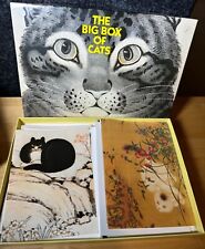 Metropolitan Museum of Art Big Box of Cats 43 note cards and envelopes - 80s era picture
