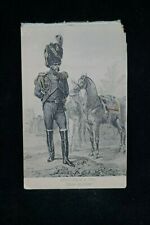 Napoleonic Era French Artillery Officer Postcard picture