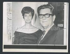 VINTAGE PRESS PHOTO / GOV. ROBERTO SANCHEZ VILELLA & WIFE / PUERTO RICO 1967 #11 picture