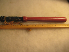 VINTAGE WOOD ceremonial award night stick 9 1/2 inches picture