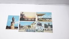 Vintage Soviet Postcards Monuments City Legingrad and Halle Saale USSR 5 Pcs Old picture