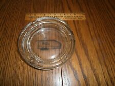 VINTAGE ROSA'S OFFICE JANITOR PRODUCTS GLASS ASHTRAY RICHMOND INDIANA WAYNE CO. picture
