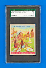 1933-40 R73 Goudey Indian Gum #114 - IN CONSULTATION - Series 192 - SGC 60 - EX picture