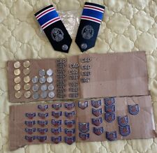 Civil Air Patrol Collar Insignia Pins (68) And Collar Tabs (2) picture