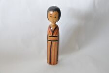 Kokeshi Rare vintage akita kawatsura 24.5*5*5wooden beautiful doll made in Japan picture