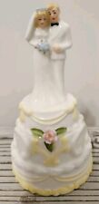 Enesco Vintage Wedding Bride And Groom Bell Timeless Traditional picture