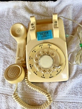 Vintage 1960's  Off White. Rotary Desk Phone picture