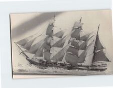 Postcard A Big Ship Sailing picture
