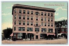 c1950's Whiting Building Street Carriage Nashua New Hampshire NH Postcard picture