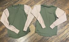 X2 YUSMC Insport Polartec Fleece Pullover Shirt Desert Tan / Green  Small picture