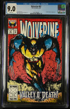 Wolverine #67***CGC GRADE 9.0 VF/NM***W. PAGES***X-Men & Maverick appearance*** picture