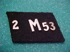 W.W.2 GERMAN COLLAR TAB EXCELLENT & RARE # 3 picture