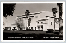 RPPC c1950s Physical Education Building PE Davis California Vintage Postcard picture