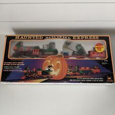 New Bright Haunted Halloween Express Tested and Working 1995 Vintage   picture
