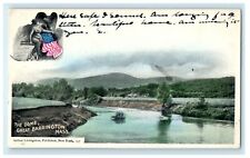 1906 The Dome Greetings form Picturesque America, Massachusetts MA RPO Postcard picture