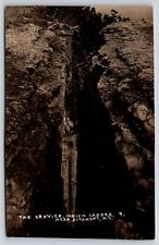 Altamont New York~The Crevice~Indian Ladder Trail~1940s RPPC picture