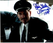 JEFF SKILES Signed 8x10 Photo w/ Hologram COA MIRACLE ON THE HUDSON CO-PILOT picture