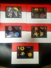 Set of 40 Pokemon Gym Badges Lapel Pins - Perfect for Cosplay or Display Gift picture
