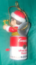 New Cambell’s Soup Can Christmas Ornament Glass 2002 picture