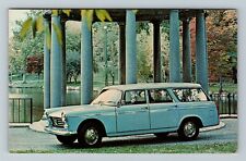 Peugeot 404 Station Wagon Automobile, Vintage Postcard picture