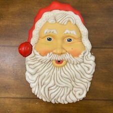 VTG 1990 Tony USA Plastic Santa Claus Face Christmas St Nick AS-IS NOT WORKING picture