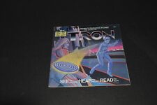 Walt Disney The Story of Tron #384 See Hear Read Along Book & 45 Vinyl Record picture