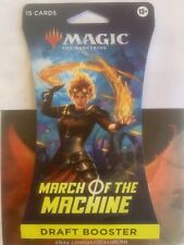 Magic the Gathering March Of The Machine Draft Booster Retail Packs MTG picture