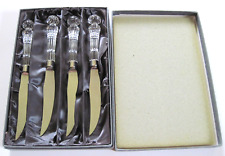 Waterford Crystal 4 Piece Steak Knives Original Box Mint picture