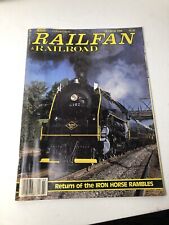 Railfan & Railroad Magazine 1986 March Return of the Iron Horse Ramble picture