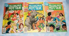 Welcome Back Kotter comic book LOT #5 6 7 DC Comics 1977 picture