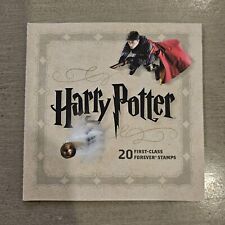 Harry Potter 2013 Collectible 20 First-Class USPS Forever Stamps Booklet VGC picture