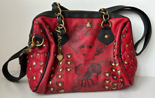 Disney Store Alice in Wonderland Red Queen of Hearts Purse Unique RARE - NWOT picture