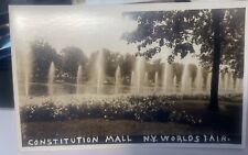 1940 Constitution Mall  New York World's Fair NYWF RPPC Photo Postcard picture