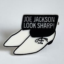 RARE Vintage 1979 JOE JACKSON Look Sharp plastic A&M promo badge shoes pin picture
