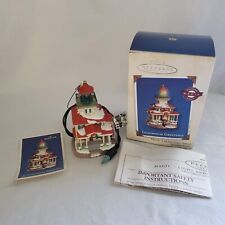 Hallmark Lighthouse Greetings Ornament Vintage 2002 Handcrafted Magic Collectors picture