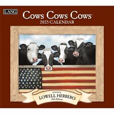 Lang Companies,  Cows Cows Cows 2025 Wall Calendar by Lowell Herrero picture