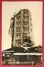 RPPC 1923 Great Kanto Earthquake Japan Asakusa Ryounkaku Building Damaged picture