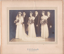 VINTAGE WEDDING PHOTOGRAPH. Circa 1930? picture