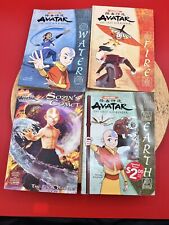 Avatar The Last Airbender Books - 3 Lost Scrolls Lot Of 4 Paperback Graphic picture